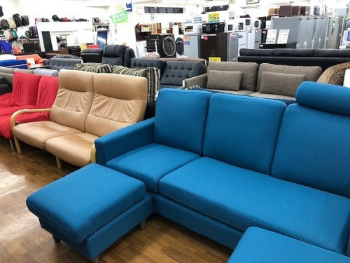 リクライニングソファ　中古の家具　買取