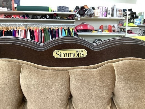シモンズ　中古のシモンズ　セミダブル