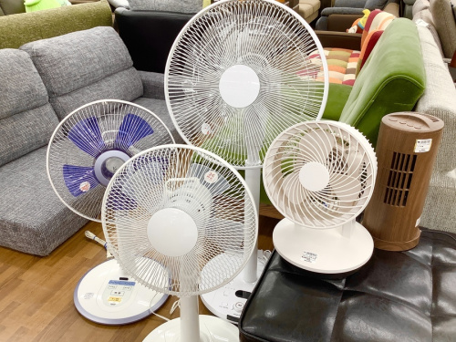 扇風機　中古の夏物家電　買取