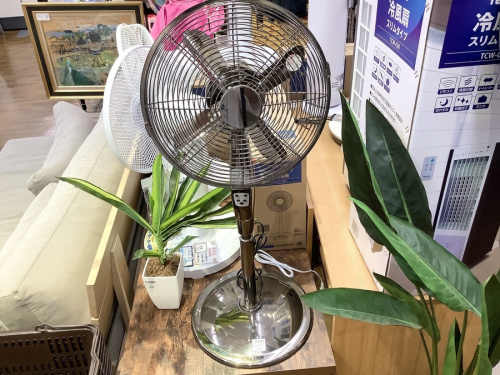 夏物家電　買取の扇風機　安い　中古　