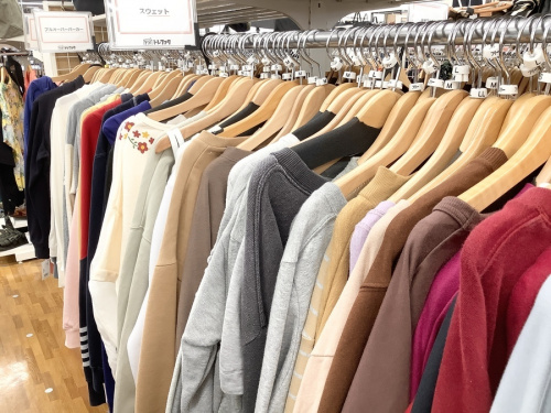 メンズファッション　中古の秋冬衣類　買取強化