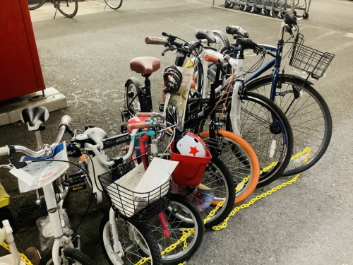 自転車のロードバイク