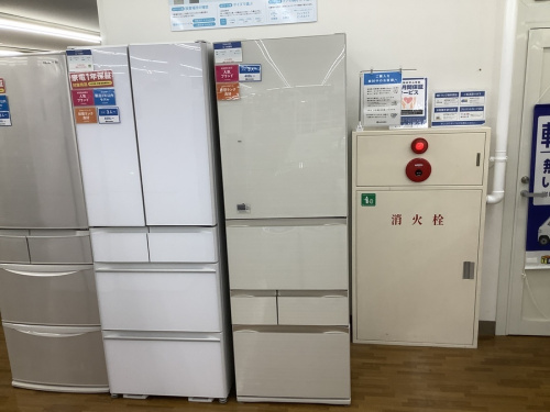 洗濯機の冷蔵庫