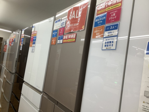 家電の冷蔵庫