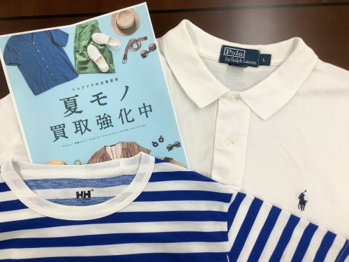 洋服の夏物衣類