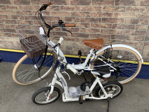自転車の買取強化