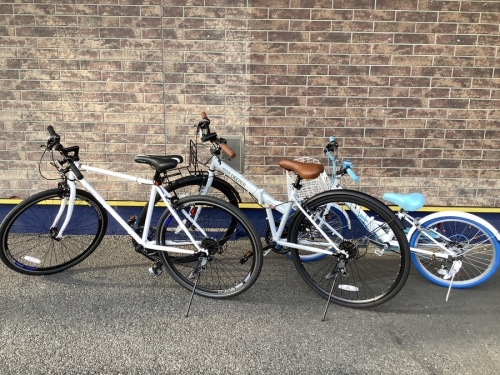 自転車のクロスバイク