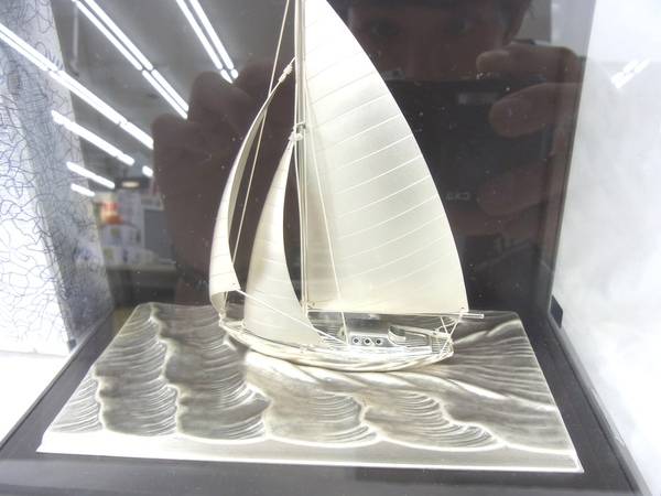 横浜鶴見店】武比古作の銀製ヨットを買い取り入荷♪｜2015年05月30日
