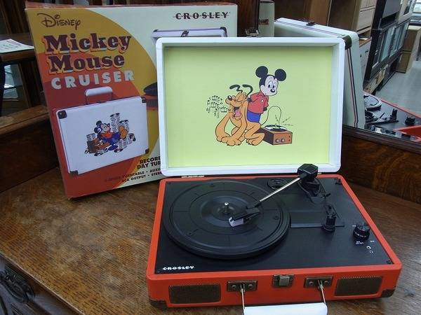 ディズニー　レコードプレーヤー スリップマット付き レコードプレーヤー / ディズニー・ワールド