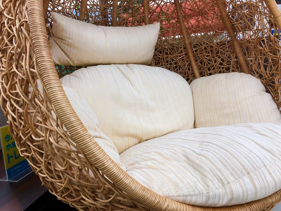 【中古美品】ハンギングチェア 手軽に使用可能なハンギングチェア販売中！【横浜鶴見店】｜2019年03月