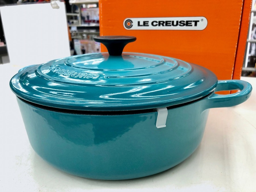 ルクルーゼ ココットロンド 廃盤カラー 24cm 買取入荷!!【横浜