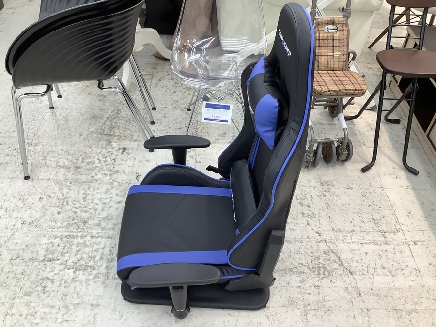 中古ゲーミングチェア　引き取り歓迎 GTRACING／ジーティーレーシング】ゲーミング座椅子 買取入荷
