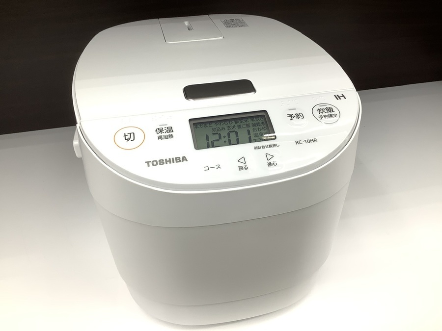 東芝 IHジャー炊飯器 RC-10HRをレビュー！クチコミ・評判をもと