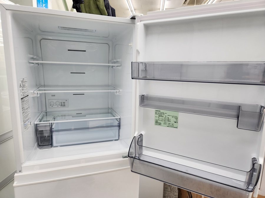 TOSHIBA 3ドア冷蔵庫 326L 2021年製 ご紹介！！｜2023年01月09日