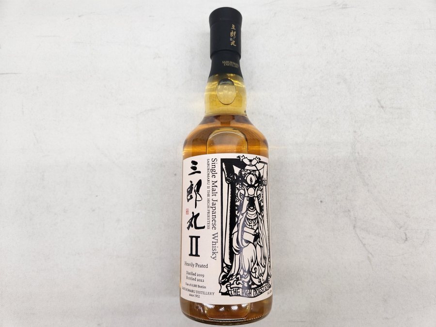 ジャパニーズウィスキー 三郎丸Ⅱ THE HIGH PRIESTESS 700ml 未開封 ご