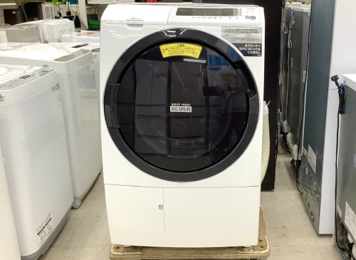 今月は水曜がお得!!】HITACHI ドラム式洗濯乾燥機 10.0/6.0kg 2019年製
