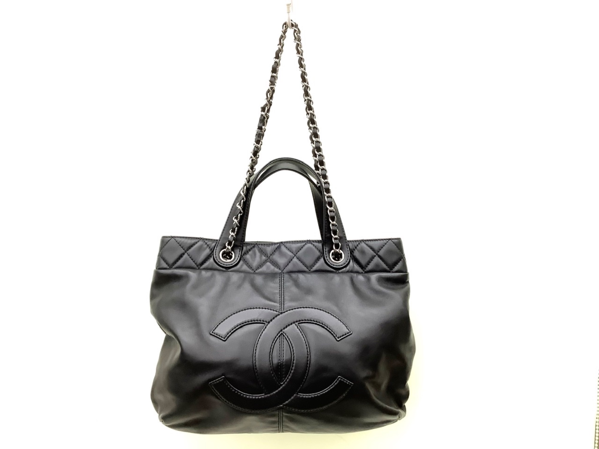数量限定❤ CHANEL❤ 非売品 チェーン2way トートバッグ ブラック CHANEL（シャネル）の2WAYチェーントートバッグ【ココマーク】が入荷