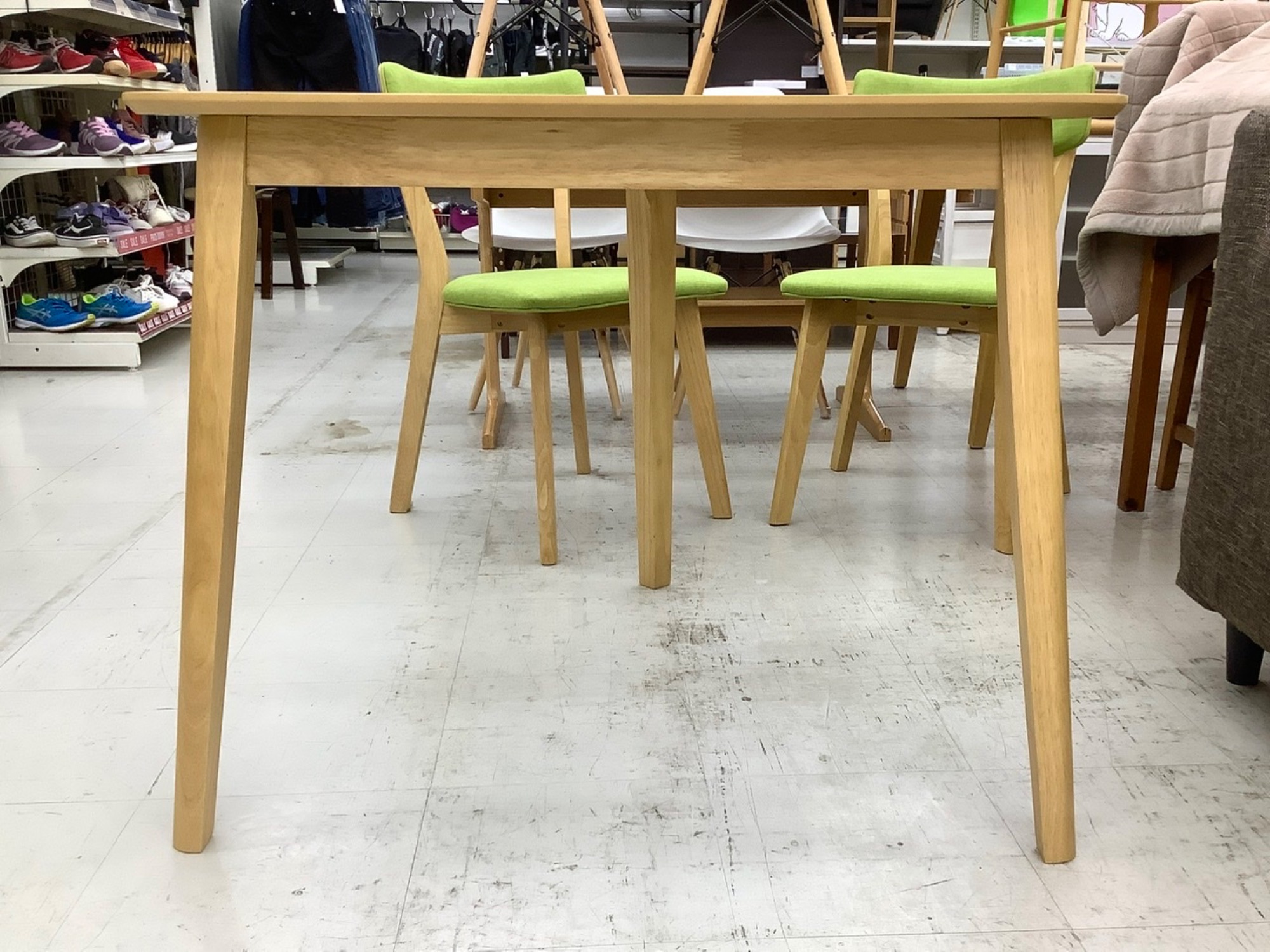 関家具  ダイニング3点セット  ナチュラル×グリーン  【トレファク上福岡】 ダイニング3点セット PINGU 関家具 ご紹介!!｜2023年01月22日