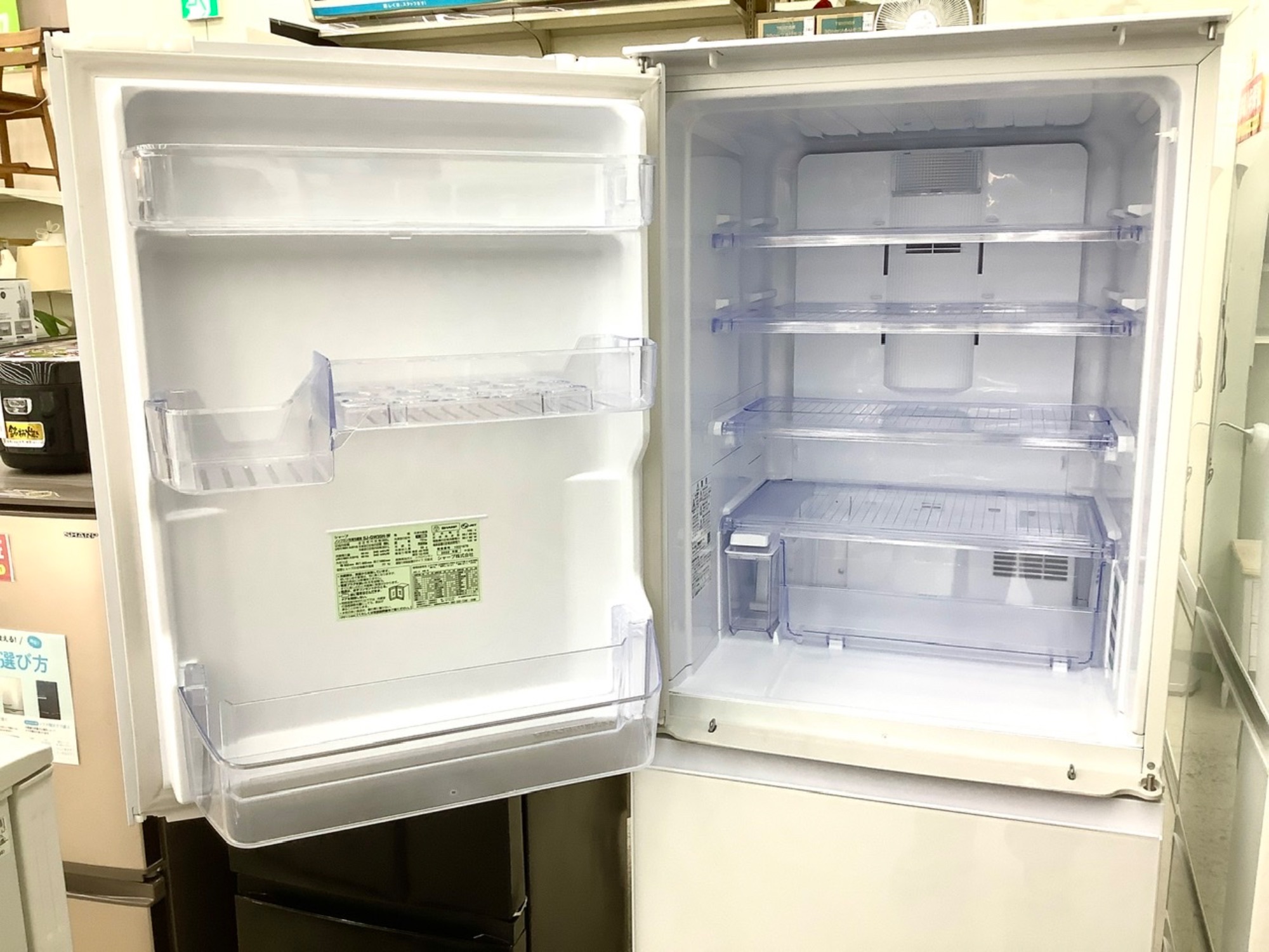 3ドア冷蔵庫 SHARP SJ-GW35H-W 2022年製 350L ご紹介!!｜2023年02月05