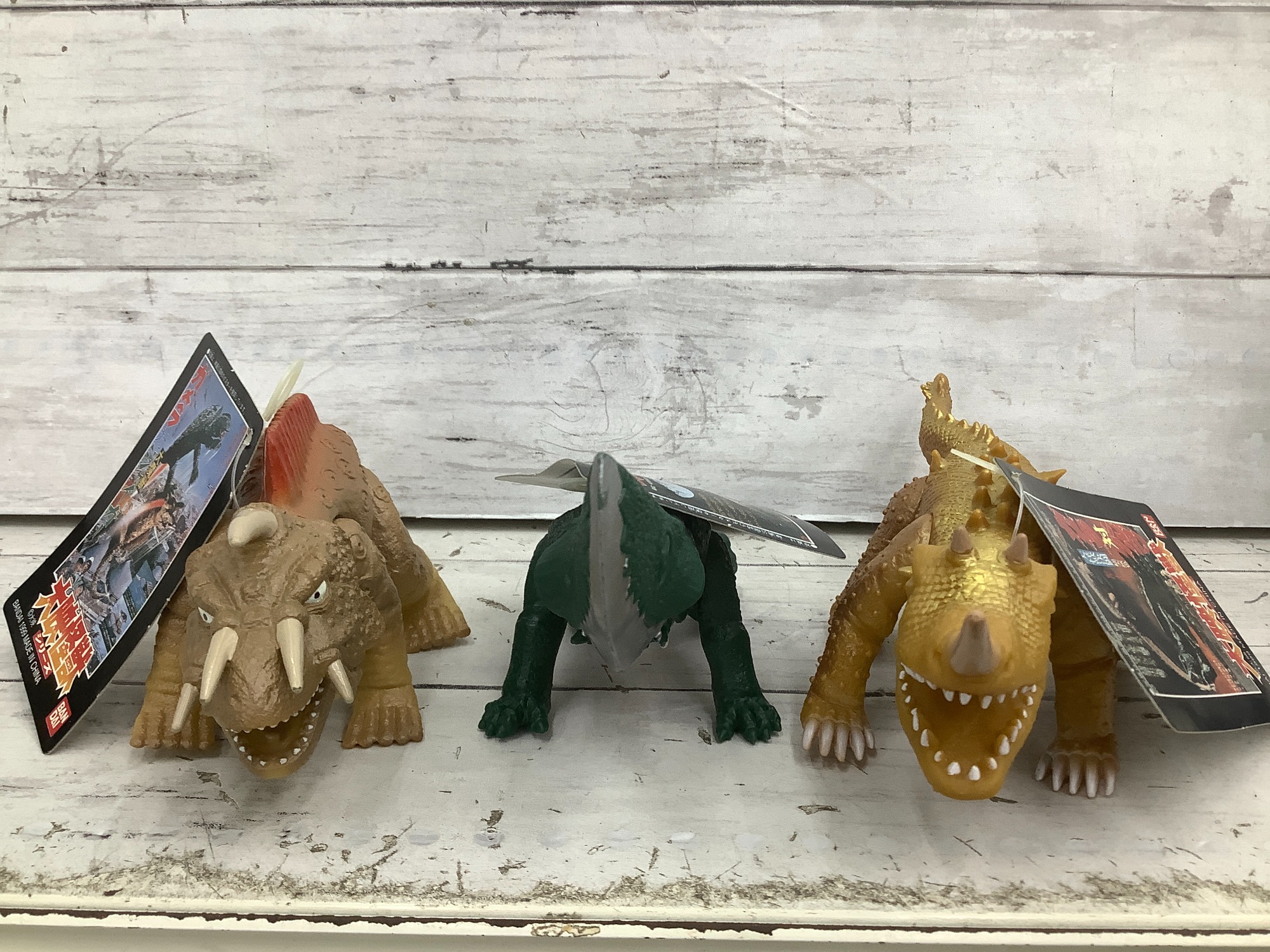 大映怪獣シリーズ　バンダイ　ソフビ　1999 BANDAI（バンダイ） ソフビフィギュア 大映怪獣シリーズ 入荷