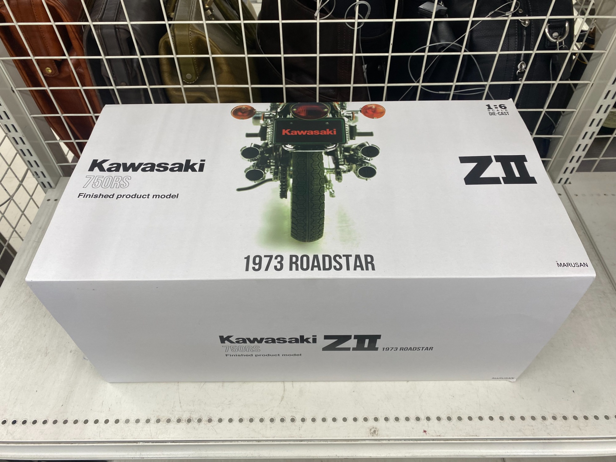 冬ギフト セ MARUSAN（マルサン） 750RS KAWASAKI ダイキャスト 1/6スケール ミュージシャン