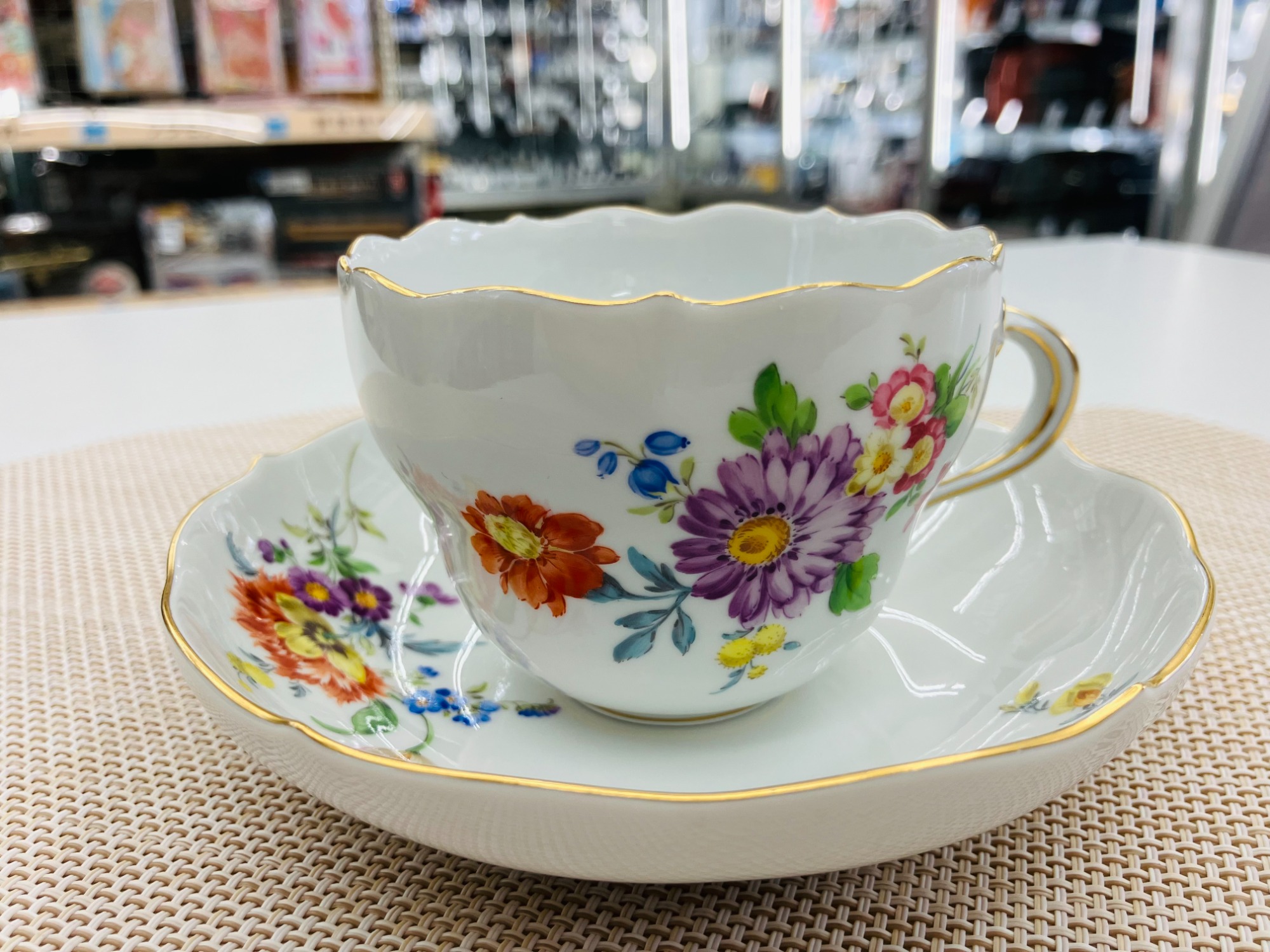 MEISSEN(マイセン) カップ＆ソーサー ベーシックフラワー「5つ花