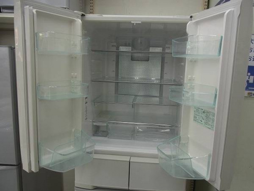 冷蔵庫の6ﾄﾞｱ冷蔵庫