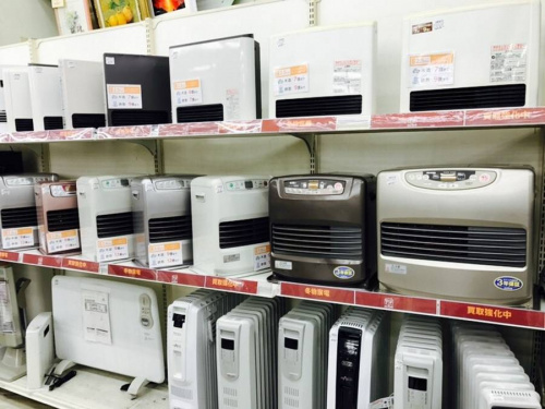 季節家電のヒーター
