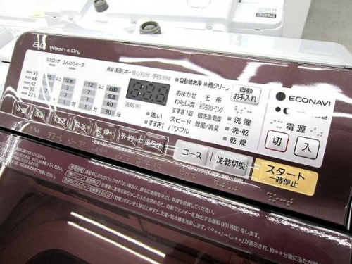 洗濯機のﾊﾟﾅｿﾆｯｸ