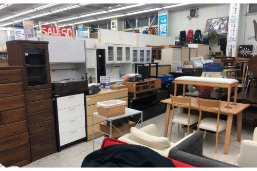 オーク材の横浜川崎中古家具情報