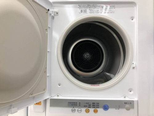 乾燥機の衣類乾燥機