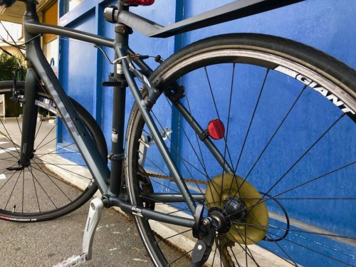 アウトドア用品の自転車