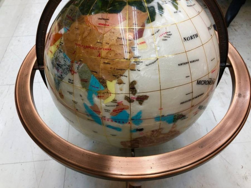 インテリア小物の地球儀
