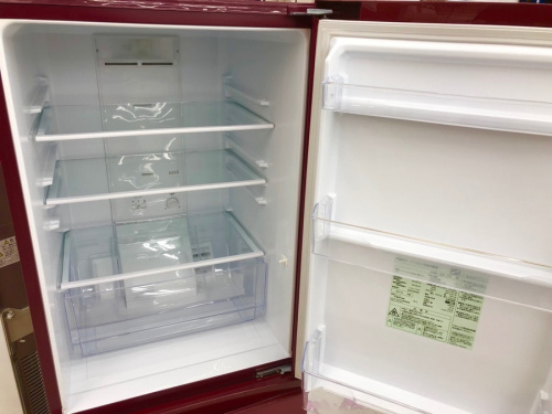 キッチン家電の2ドア冷蔵庫