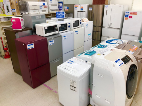 キッチン家電の冷蔵庫　大型冷蔵庫