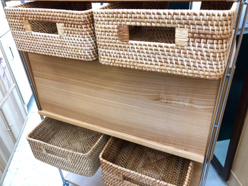 ユニットシェルフの無印良品