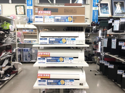生活家電のエアコン