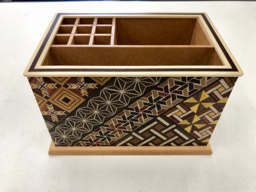 寄木細工の民芸品