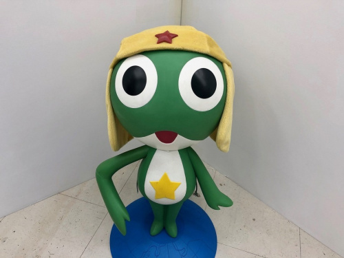 等身大フィギュアのケロロ軍曹