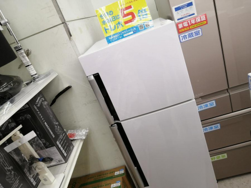 生活家電の冷蔵庫