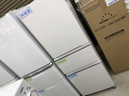 生活家電の冷蔵庫