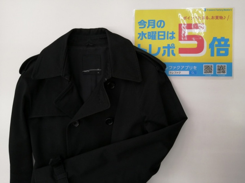メンズファッションのトレンチコート