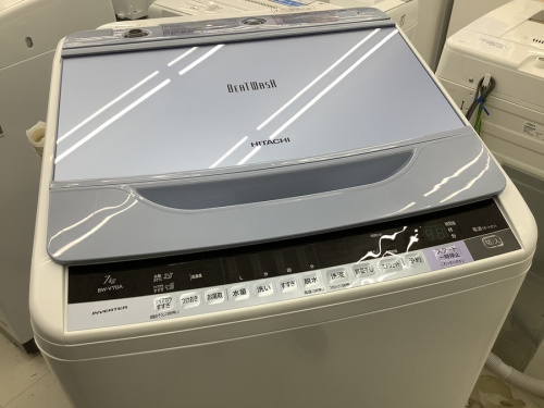 生活家電の全自動洗濯機