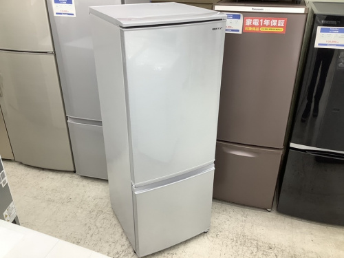 生活家電の2ドア冷蔵庫