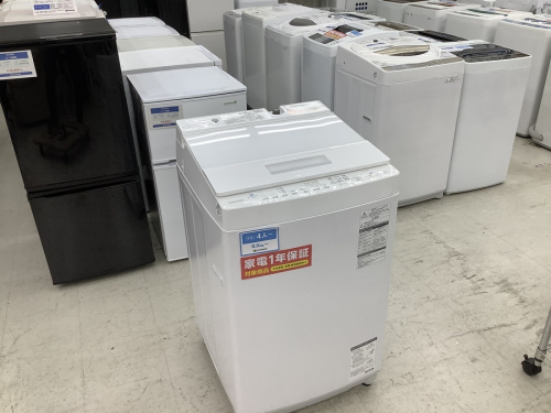 TOSHAIBAの洗濯機