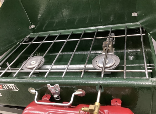 アウトドア用品のガソリンバーナー