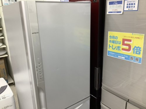 生活家電の大型冷蔵庫