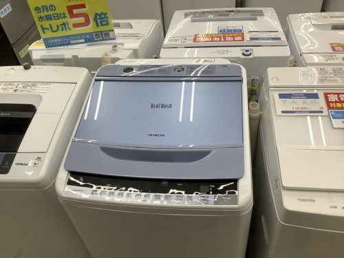 HITACHIの全自動洗濯機