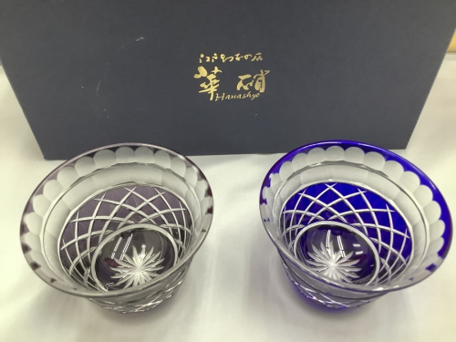 和食器の江戸切子