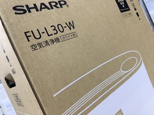 季節家電の空気清浄機